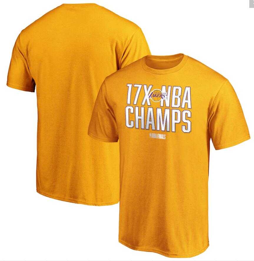 Men's Los Angeles Lakers Gold 17 Time NBA Finals Champions Always Prepared T-Shirt,We sell and wholesale Men's Los Angeles Lakers Gold 17 Time NBA Finals Champions Always Prepared T-Shirt on line form chian!
